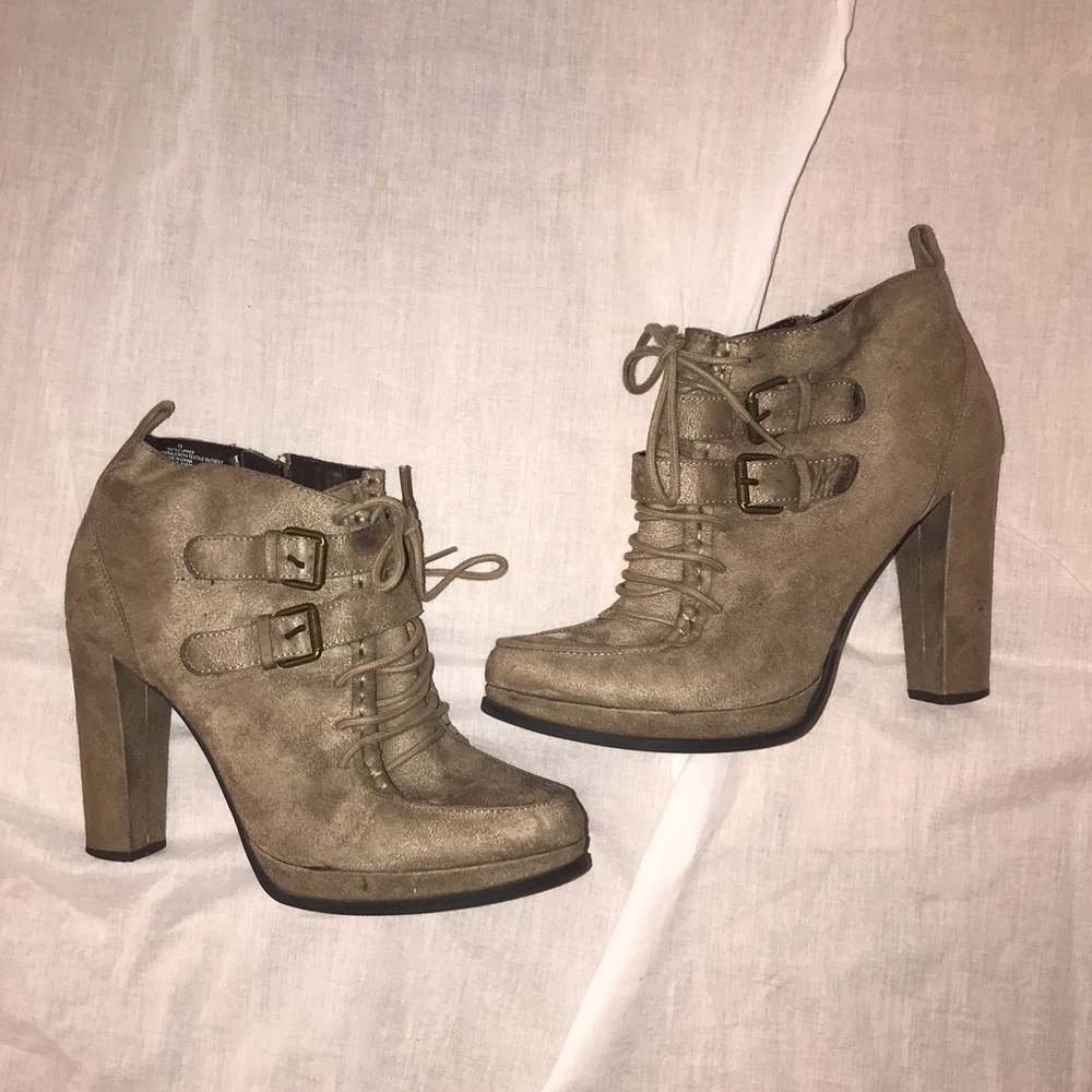 Forever 21 heeled booties